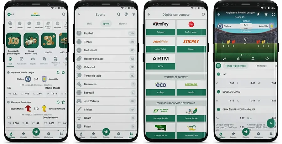 BetWinner Képernyőkép 1